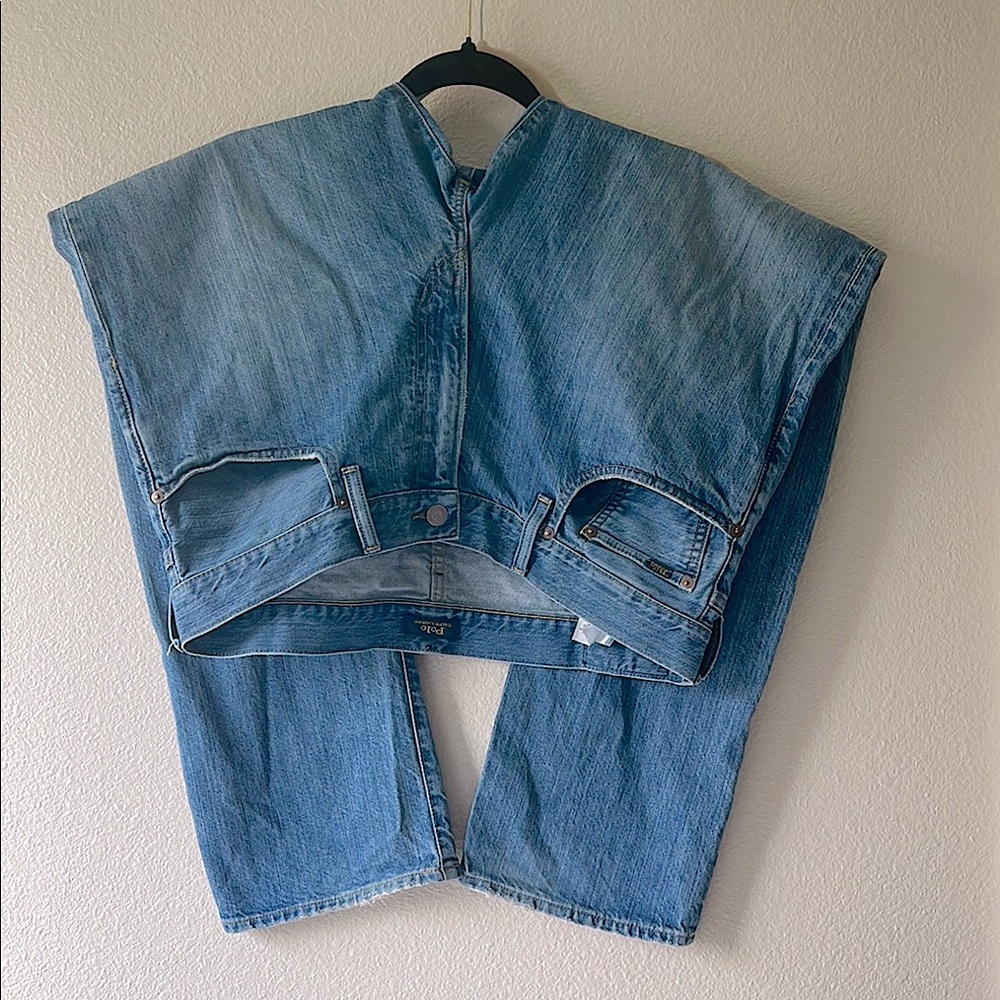 Men’s Classic Polo Ralph Lauren Blue Denim Jeans. Size 34/30